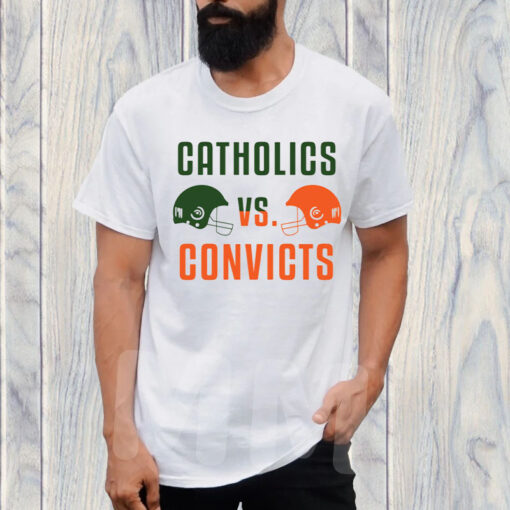 Catholics Vs Convicts T-Shirt