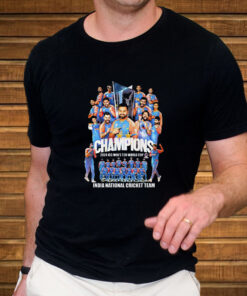 Champions 2024 Icc Mens T20 World Cup India National Cricket Team T-Shirt5