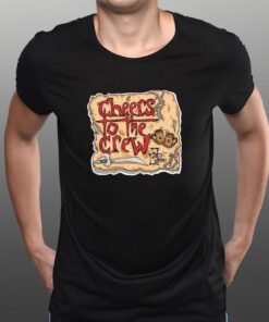 Cheers To The Crew Race Of Legends Map T-Shirt1