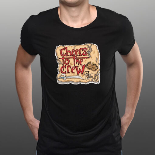 Cheers To The Crew Race Of Legends Map T-Shirt1