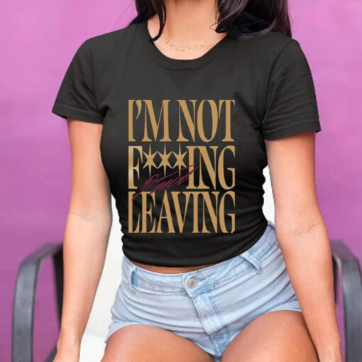 Donovan Mitchell I'm Not Fucking Leaving Limited T-Shirt5