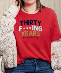 FLORIDA HOCKEY THIRTY FING YEARS T-SHIRT2