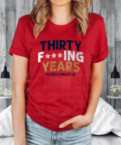 FLORIDA HOCKEY THIRTY FING YEARS T-SHIRT3