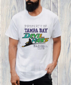 Property Of Devil Rays Baseball Club T-Shirt