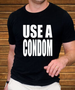 Rihanna’s USE A Condom T-Shirt4