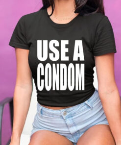 Rihanna’s USE A Condom T-Shirt5