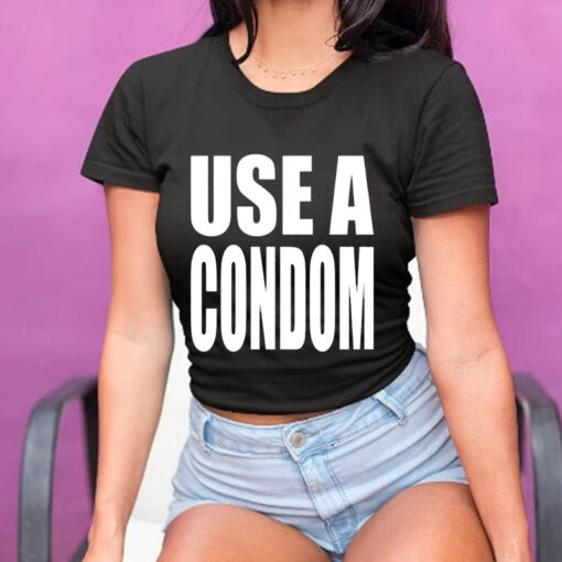 Rihanna’s USE A Condom T-Shirt5