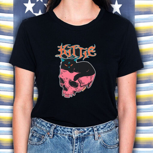 S Kittie Metal Hammer Kittie T-Shirt5