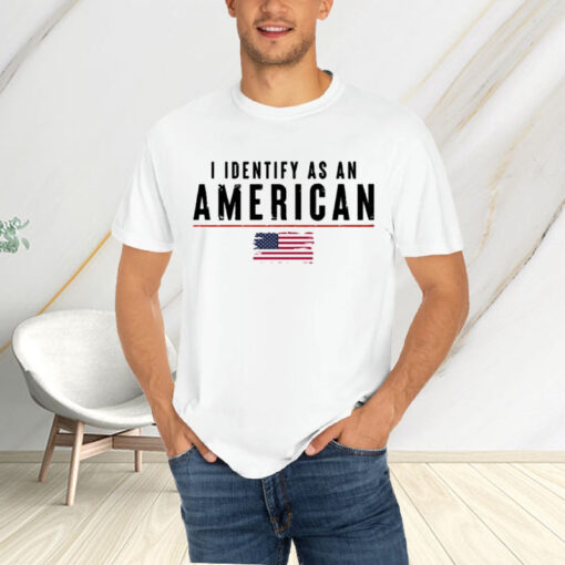 Sage Steele I Identify As An American Flag T-Shirt4