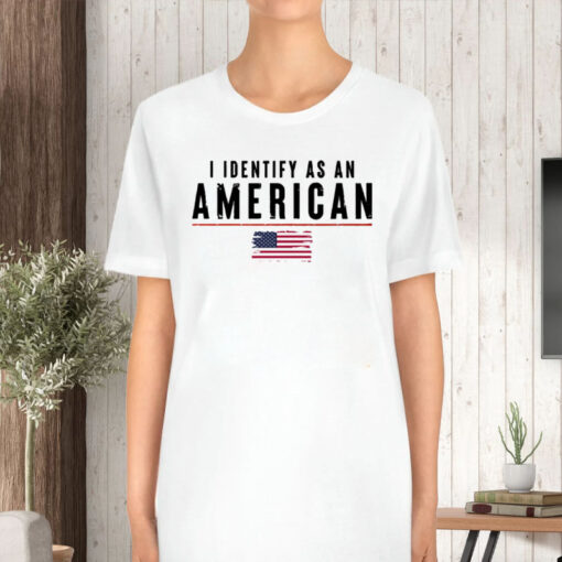 Sage Steele I Identify As An American Flag T-Shirt5