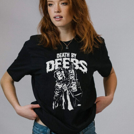 Serena By Deeb Death By Roll-up Rip Off T-Shirt2