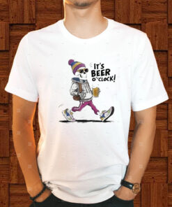 Skeleton It’s Beer O’clock T-Shirt1