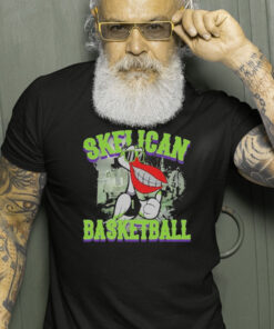 Skeli Skelican Basketball T-Shirt1