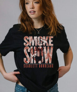 Smoke Show Scarlett Bordeaux T-Shirt2