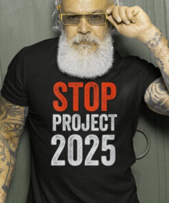 Stop Project 2025 Anti Trump V-Neck T-Shirt1