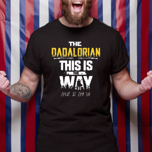 The Dadalorian This Is The Way Vintage Father’s Day T-Shirt, Gifts For Men2