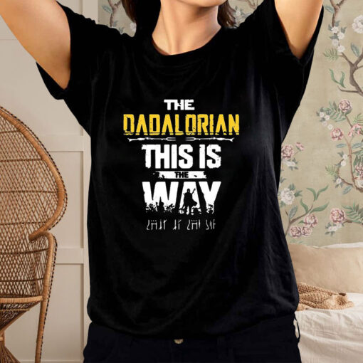 The Dadalorian This Is The Way Vintage Father’s Day T-Shirt, Gifts For Men3