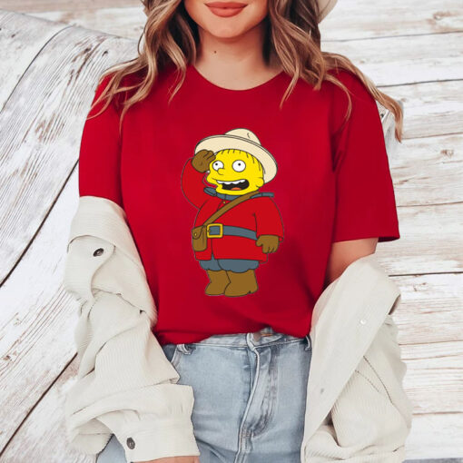 The Simpsons Men's Ralph Canada Short Sleeve T-Shirt4