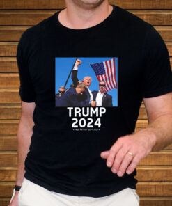 Trump Shot Assassination Attempt Trump 2024 T-Shirt2