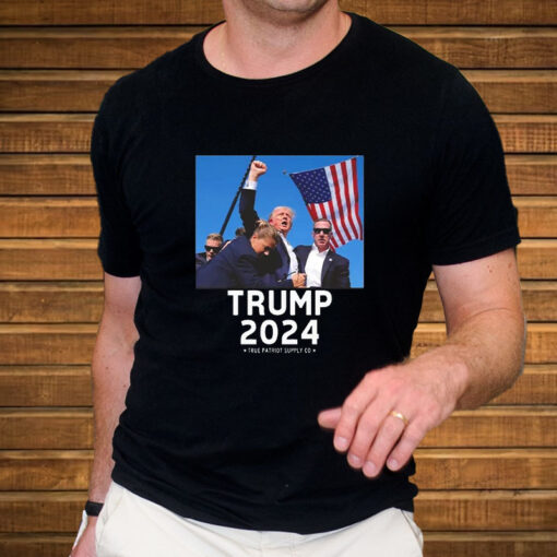 Trump Shot Assassination Attempt Trump 2024 T-Shirt2