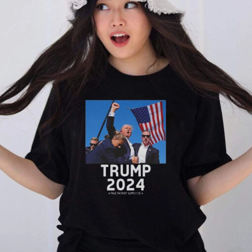 Trump Shot Assassination Attempt Trump 2024 T-Shirt3