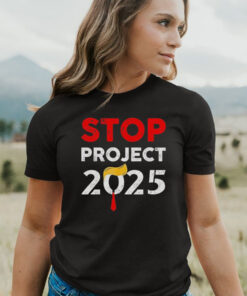 Trump Stop Project 2025 T-Shirt33