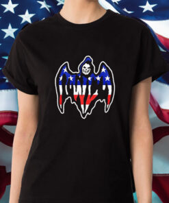 Warren Lotas Stars And Stripes Bat Reaper T-Shirt