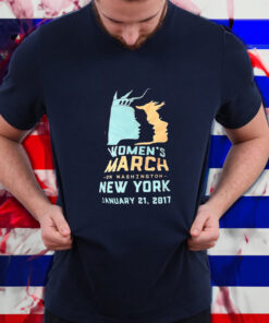 Women’s March On Washington New York January 21 2017 T-Shirt