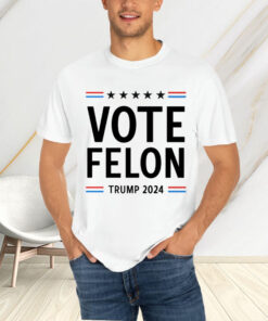 Wonderful-Help Vote Felon Trump 2024 T-Shirt4