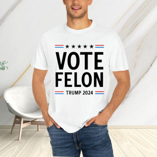 Wonderful-Help Vote Felon Trump 2024 T-Shirt4