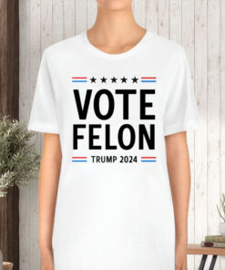 Wonderful-Help Vote Felon Trump 2024 T-Shirt5