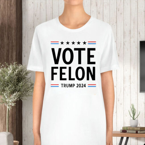 Wonderful-Help Vote Felon Trump 2024 T-Shirt5