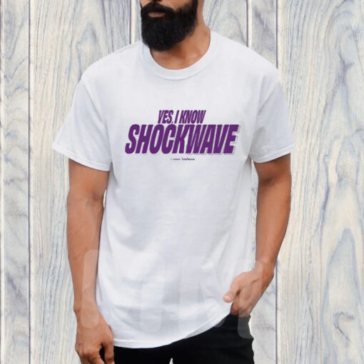 Yes I Know Shockwave T-Shirt