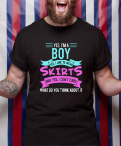 Yes, I'm A Boy Yes, I Like Wear Skirts Femboy Anime Japanese T-Shirt4