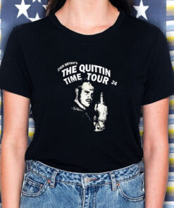 Zach Bryan Middle Finger The Quittin Time Tour 24 T-Shirt5