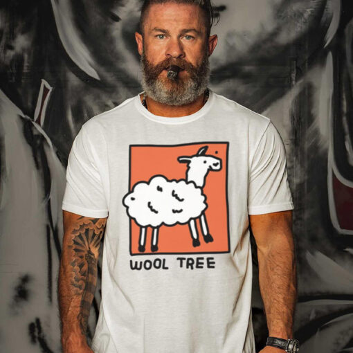 Zoe Bread Sheep Wool Tree T-Shirt2